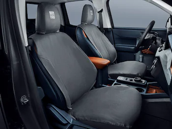 Maverick 2022-2025 Covercraft Twill Charcoal Front Seat Savers