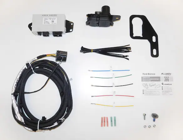 Bronco 2021-2023 Lumen 4/7 Pin Trailer Hitch Wiring Harness Main Image