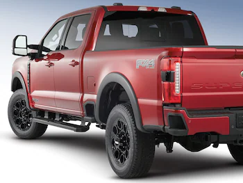 Super Duty 2023-2025 Bushwacker Black OE Style 4-Piece Fender Flare Kit