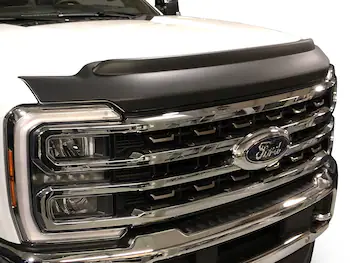 Super Duty 2023-2025 Lund® Black Textured Aeroskin II Hood Protector