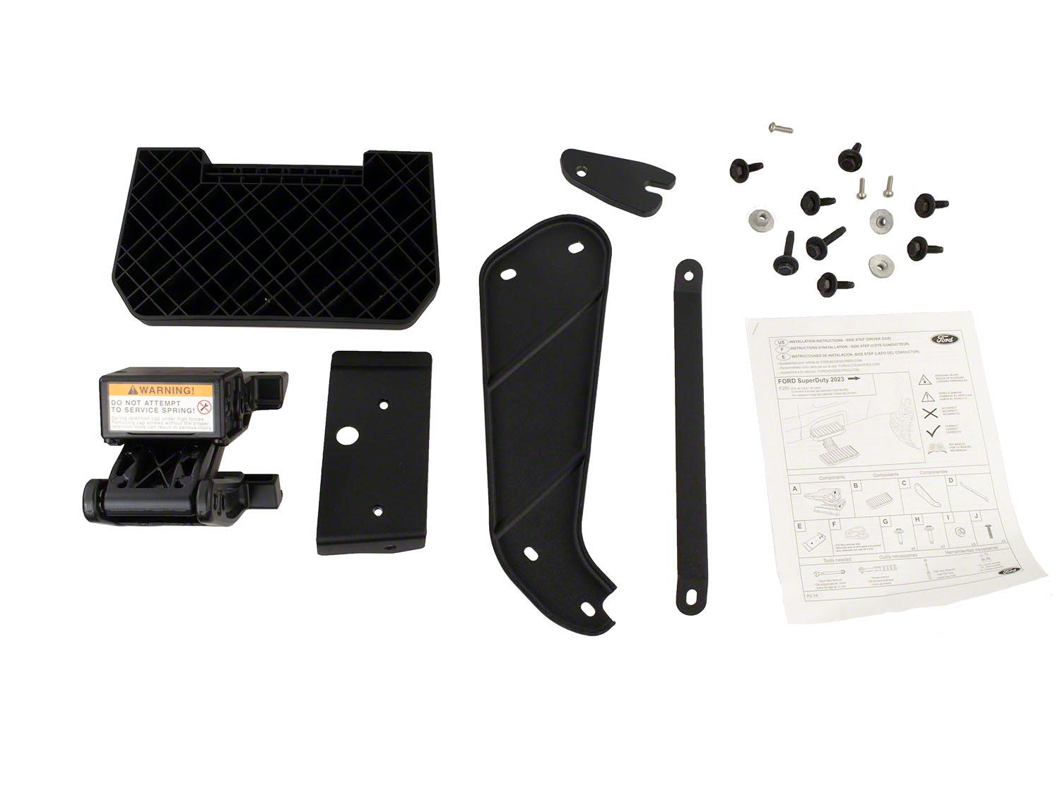 Super Duty 2023-2025 Left Drivers Side Retractable Side Step