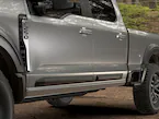 Super Duty Super Crew 2023-2025 Air Design® Black Satin Door Molding Kit Main Image