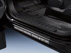 Super Duty 2023-2025 Putco® Black Platinum Stainless Steel Door Sill Plates 2pc Kit Main Image