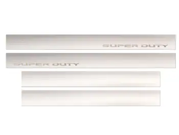 Super Duty 2023-2025 Putco® Stainless Steel Door Sill Plates 4pc Kit