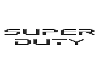 Super Duty 2020-2022 Matte Black Tailgate Lettering
