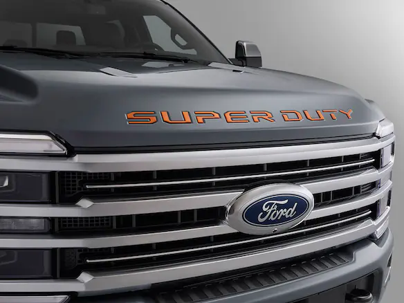 Super Duty 2023-2025 Hood Letter Inserts - Electric Spice Main Image