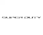 Super Duty 2023-2025 Matte Black Tailgate Lettering Main Image