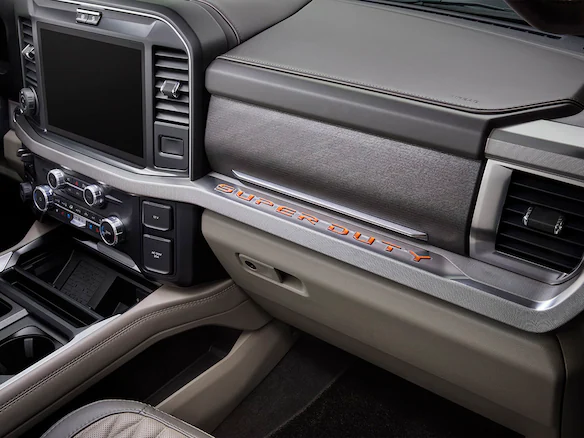 Super Duty 2023-2025 Dash Letters - Electric Spice Main Image