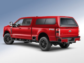Super Duty® 2023-2025 Leer Group Race Red Cab High Bed Cap w/o Roof Rack for 8.0 Bed, Paint Code PQ- NON-RETURNABLE
