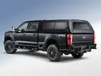 Super Duty® 2023-2025 Leer Group Agate Black Cab High Bed Cap w/o Roof Rack for 8.0 Bed, Paint Code UM- NON-RETURNABLE Main Image