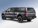 Super Duty® 2023-2025 Leer Group Carbonized Gray Cab High Bed Cap w/o Roof Rack for 8.0 Bed, Paint Code M7 - NON-RETURNABLE Main Image