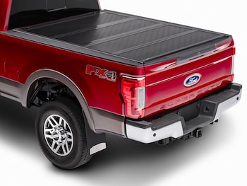 Super Duty 2023-2025 Tonneau/Bed Cover, Hard Folding Between the Rails Truck Bed Cover by RealTruck Advantage® For 8' Styleside Bed