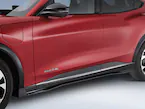 Mustang Mach-E 2021-2025 Air Design® Gloss Black Lower Side Rocker Panel Molding Kit for GT, Select and Premium Models Main Image