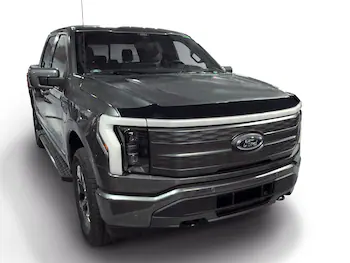 F-150 Lightning 2022-2025 Lund Smoke Aeroskin Hood Protector