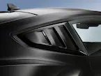Mustang 2024-2025 Air Design® Gloss Black Quarter Window Louvers - Not for Use with Convertible Models Main Image