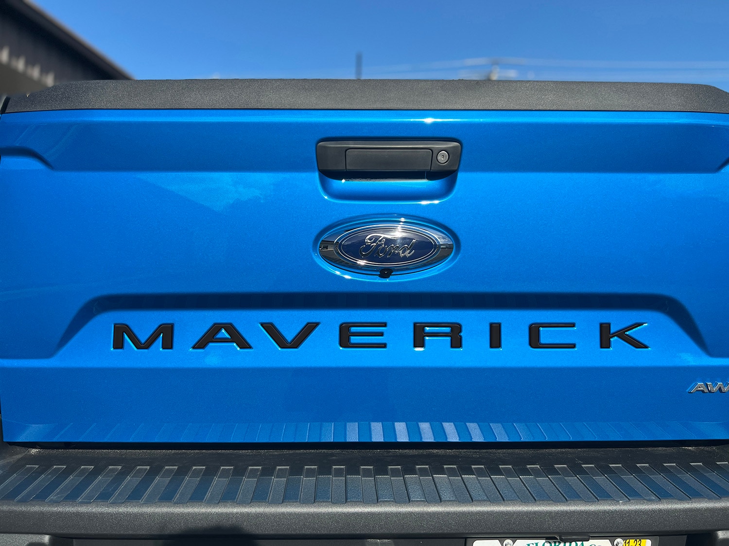 Maverick 2022-2025 TufSkinz Matte Black Tailgate Lettering