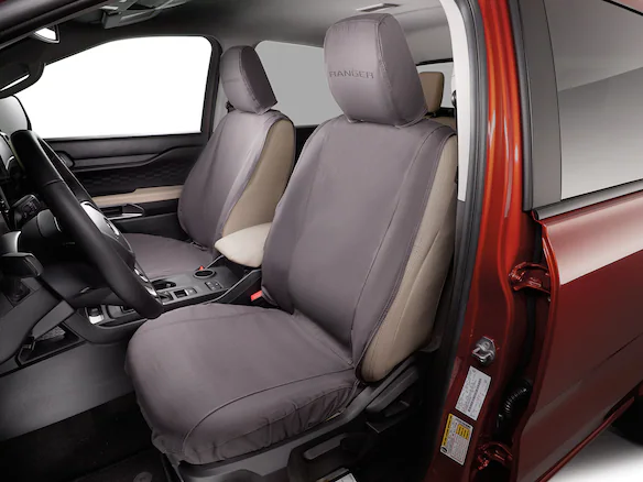 Ranger 2024-2025 Covercraft® Charcoal Twill Front Captains Chair Seat Cover Main Image