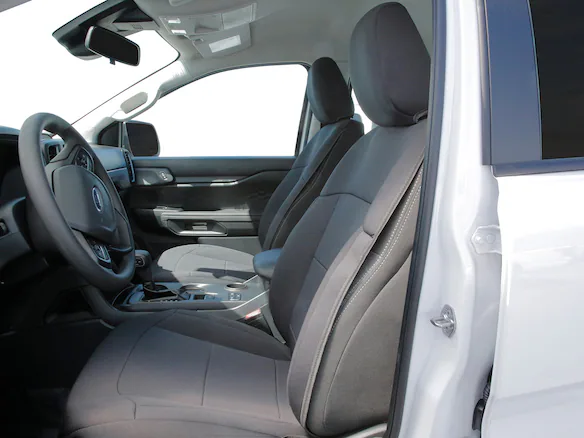 Ranger 2024-2025 Cover King® Black Front NeoSupreme Protective Captain’s Chair Seat Covers for XL & XLT Main Image