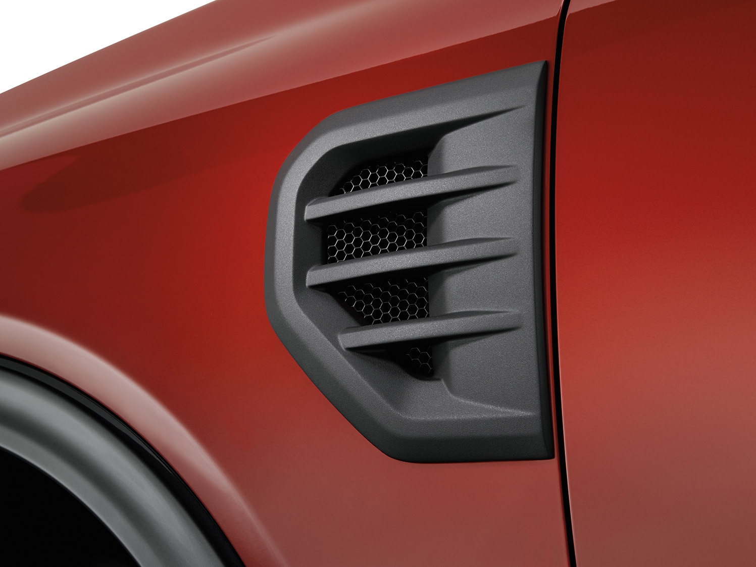 Ford Ranger 2023-2024 Black Side Vents BI TURBO (Pair