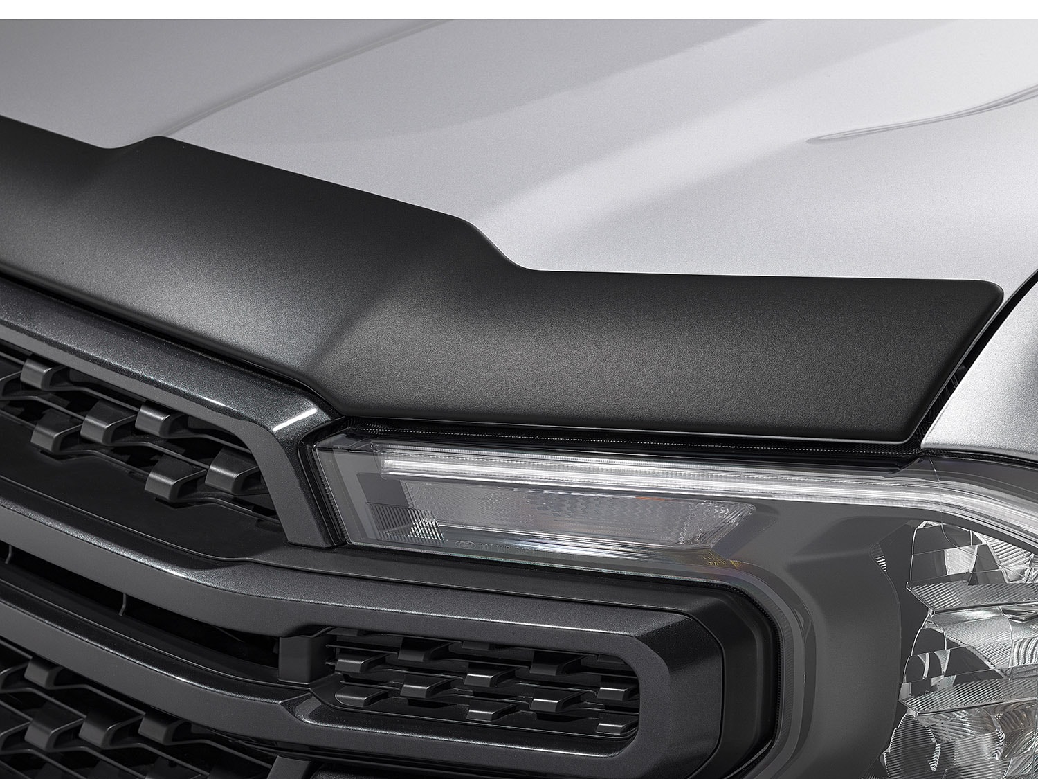 Husky Liners Aeroskin II Hood Protector For 2023-2025 Ford F-150 Lightning - Textured Black