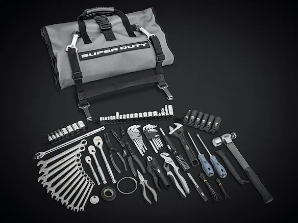 Super Duty F-250/350/450/550 2023-2025 Ford Trucks Roll-Up Tool Kit Main Image