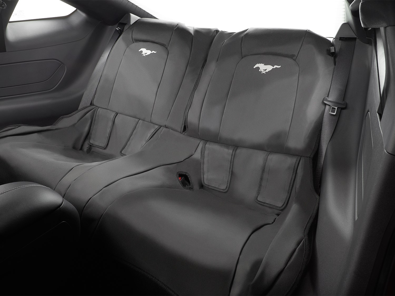Mustang 2024 2025 Pet Rear Seat Cover Coupe Only Not Compatible with Convertible Accessories Ford