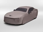 Mustang 2024-2025 Coverking® Gray Full Vehicle Indoor Cover for EcoBoost Convertible, Low Spoiler Main Image