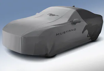 Mustang 2024-2025 Coverking® Gray Full Vehicle Outdoor Cover for EcoBoost & GT Coupe, Low Spoiler