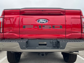 F-150 2024 Tailgate Lettering - Carbon Fiber Domed for Pro Access Tailgate