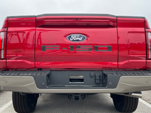 F-150 2024 Tailgate Lettering - Carbon Fiber Domed for Pro Access Tailgate Main Image