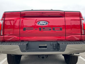 F-150 2024 Tailgate Lettering - Matte Black for Pro Access Tailgate