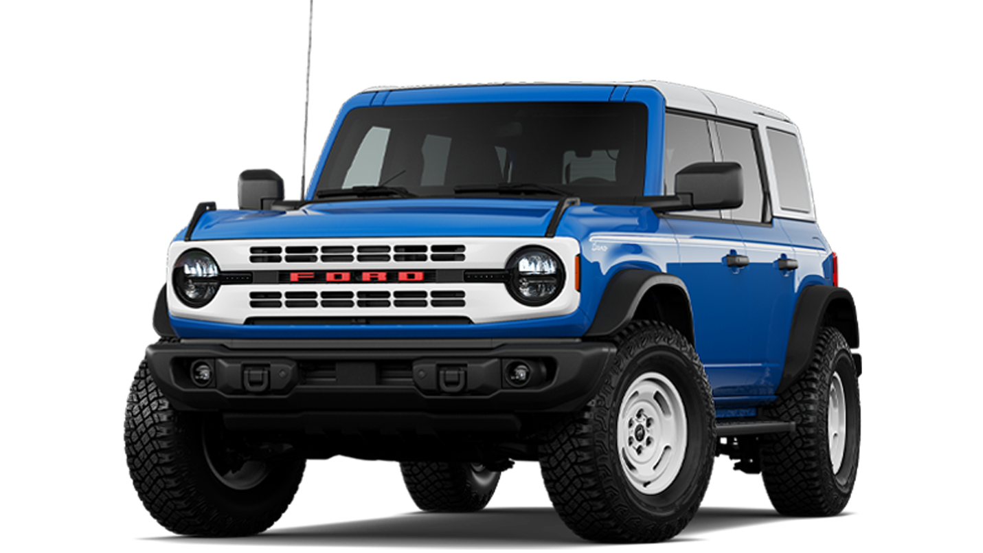 A 2026 Ford Bronco® Heritage Edition model SUV