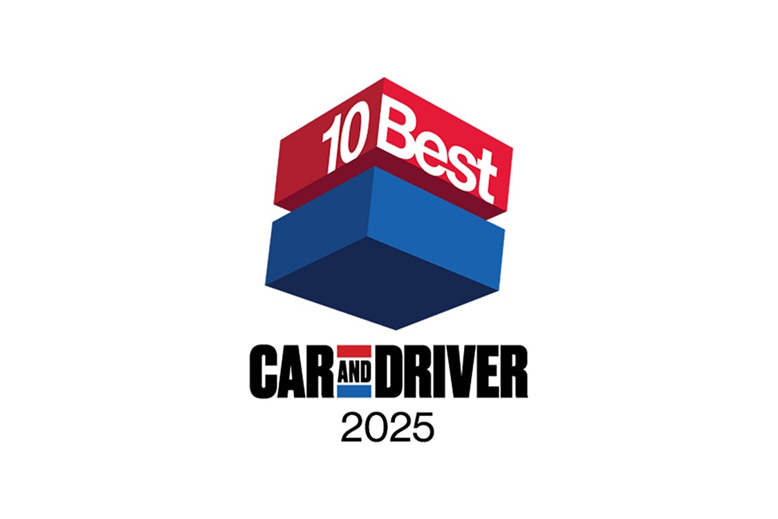 Car and Driver award logo