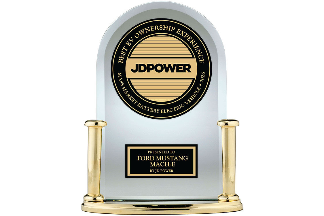 JD Power award for 2026 Best Ownership Experience, Mainstream EVs