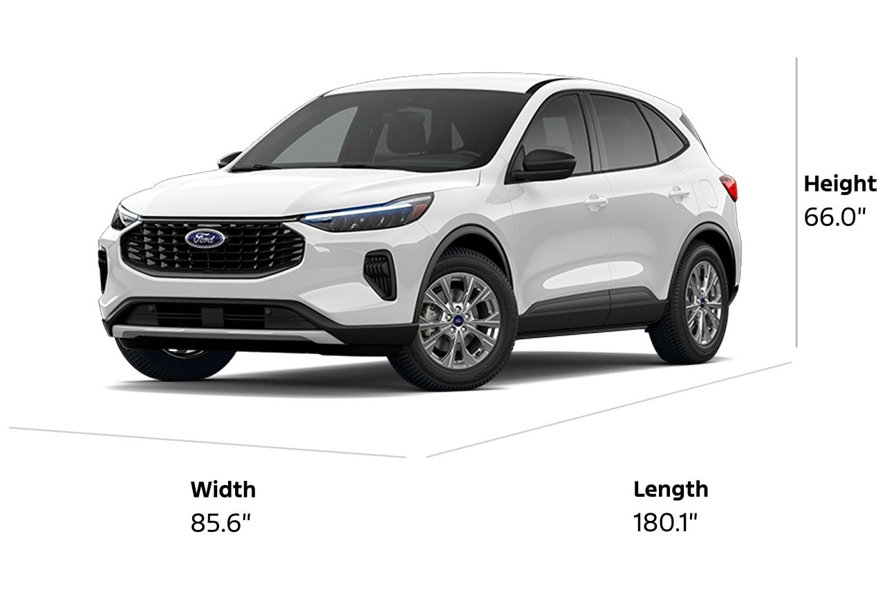 2026 Ford Escape® Active® model dimensions