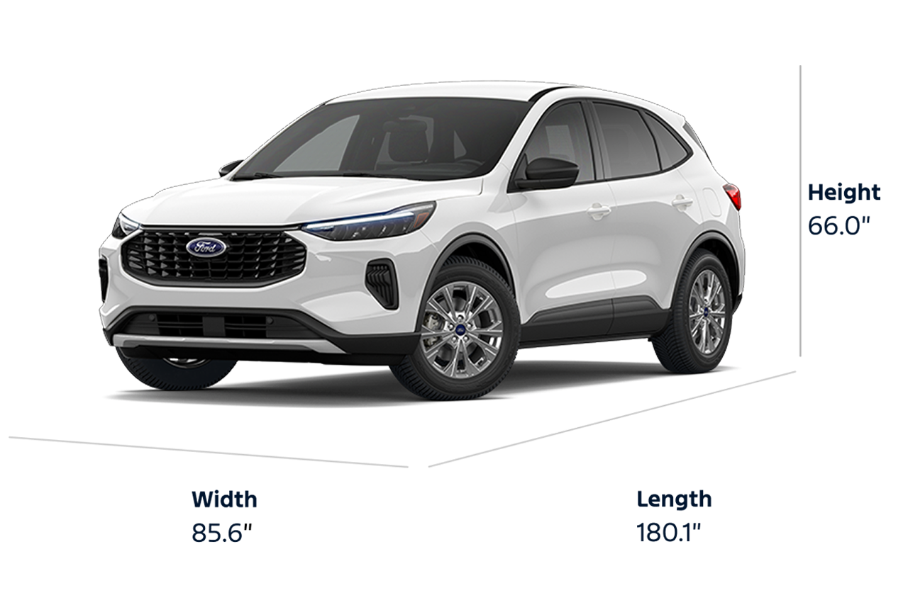 2026 Ford Escape® Active® model dimensions