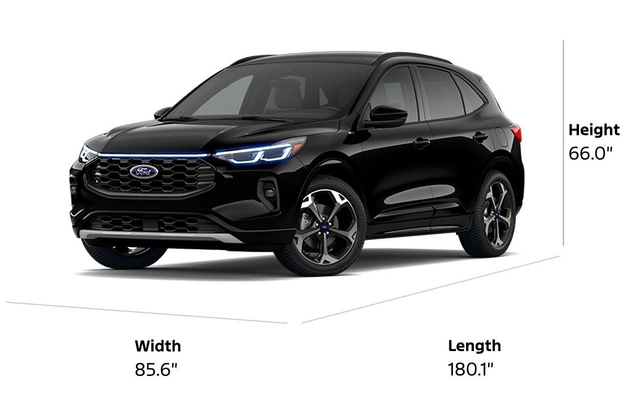 2026 Ford Escape® ST-Line Elite model dimensions