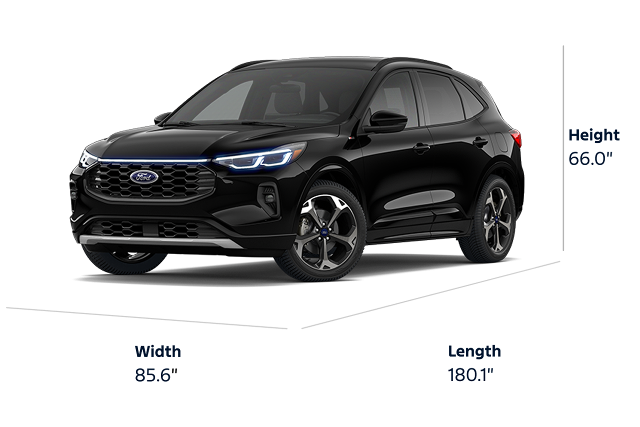 2026 Ford Escape® ST-Line Elite model dimensions
