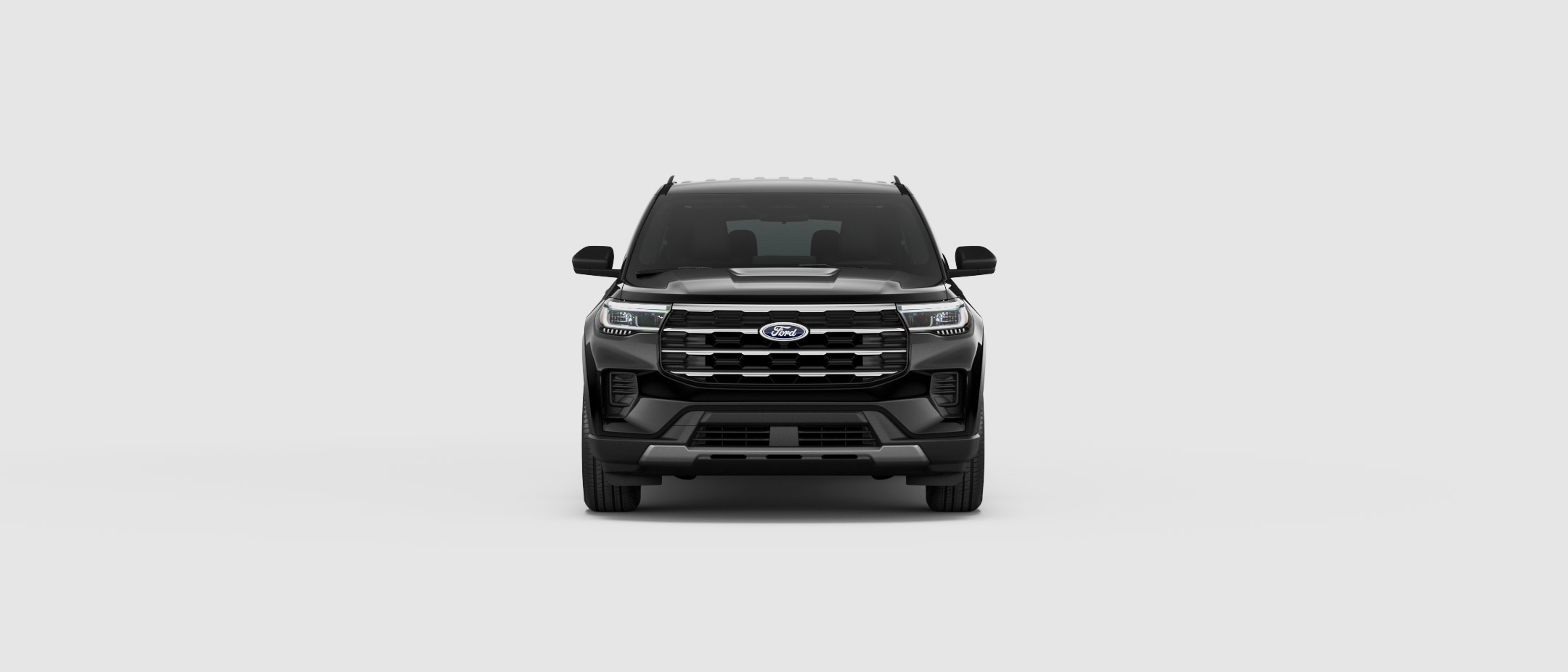 2027 Ford Explorer Active in Agate Black Metallic