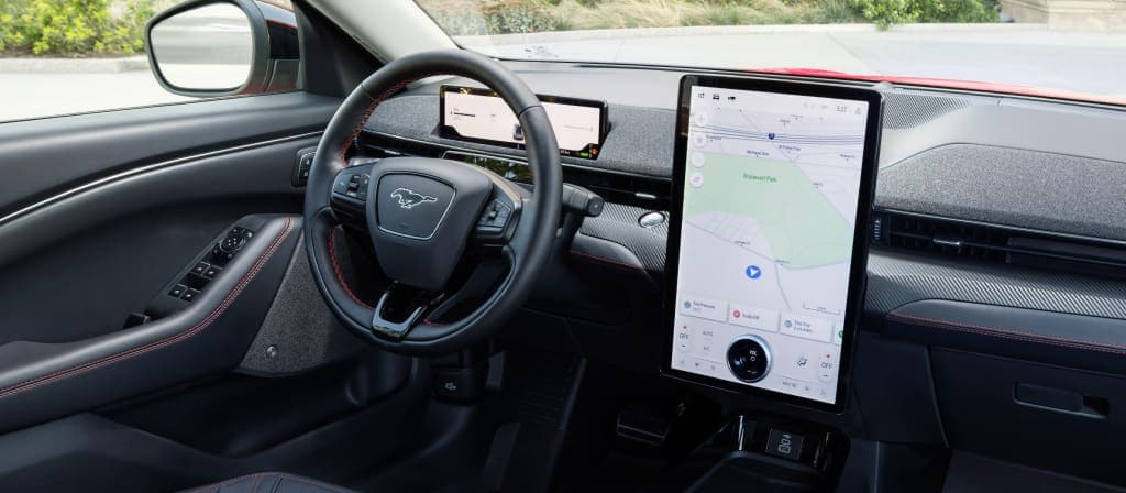 2025 Ford Mustang Mach-E® interior with center screen