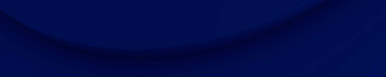 Abstract dark blue curved gradient banner background