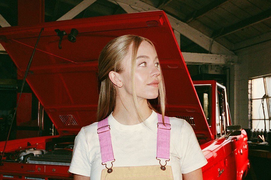 Primer plano de Sydney Sweeney