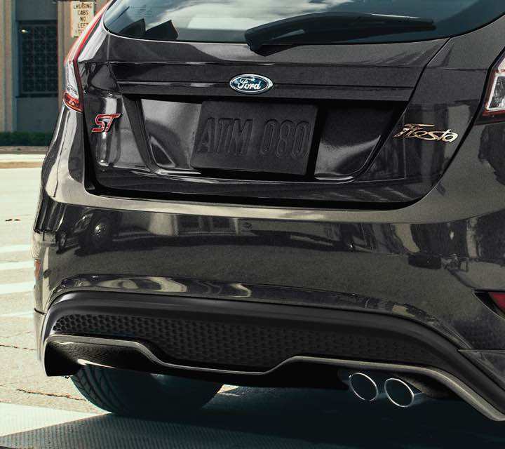 Alerón de puerta trasera levadiza del Fiesta ST 2019