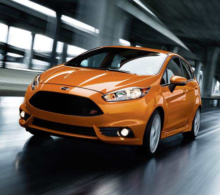 Fiesta ST en la carretera