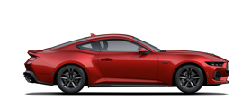 2024 Ford Mustang in Rapid Red