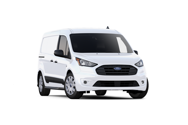 2017 Ford Transit Connect Cargo Van shown in Frozen White