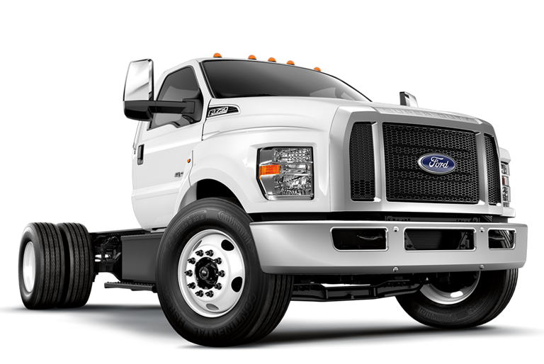 2017 Ford Medium Duty Chassis Cab shown in Oxford White