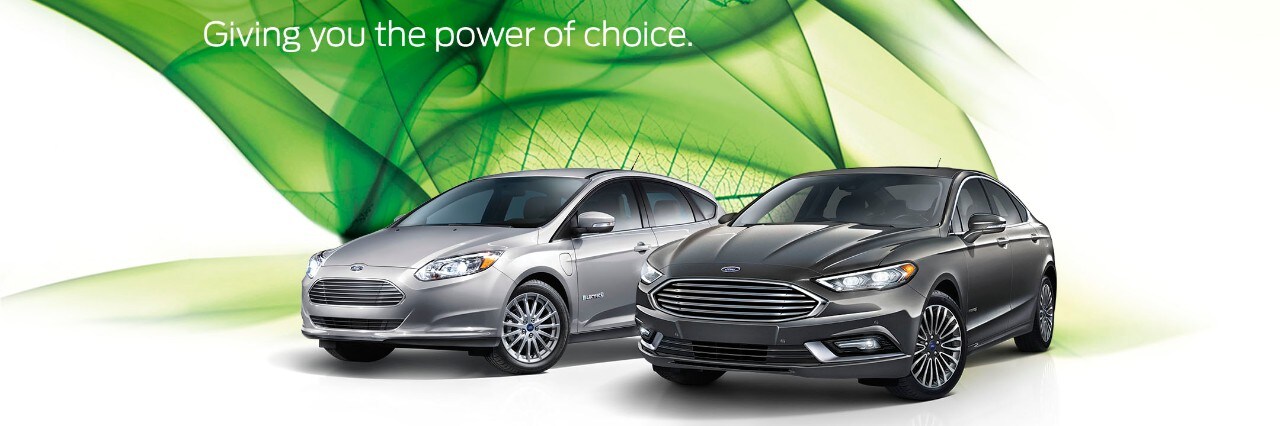 An electrified lineup to fit your lifestyle.  2017 C-MAX Energi, 2017 Focus Electric, 2017 Fusion Hybrid.