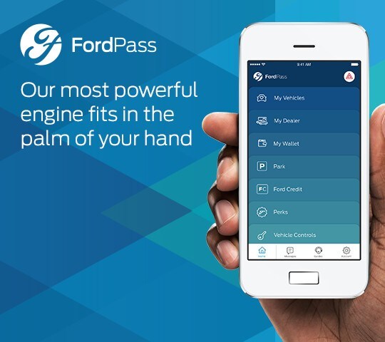 FordPass featured on your mobile device