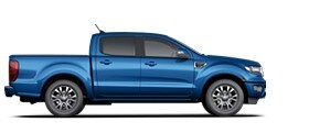 2020 Ford Ranger in Lightning Blue